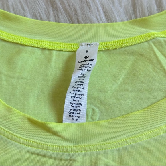 Lululemon Cates Tee Fade - Picture 6 of 8